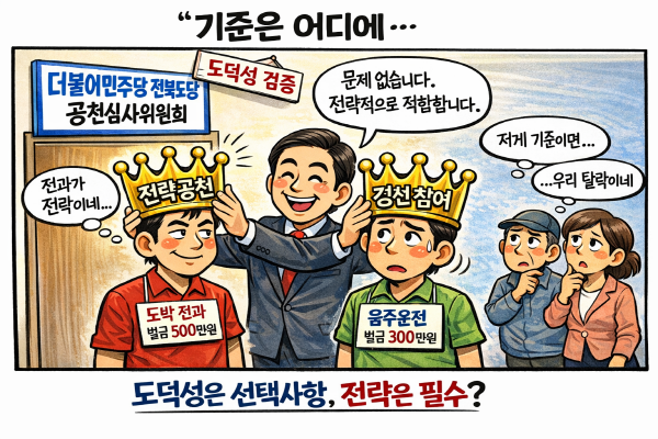 (6·3 지방 선거-뉴스 초점) 체육단체 출신 A씨, 도박 벌금 500만원에도 ‘전략 공천(?)