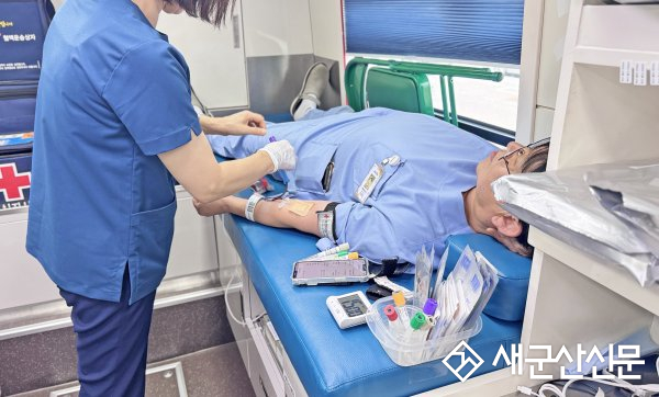 동군산병원·군산 제일라이온스클럽, ‘사랑의 헌혈’ 합동 행사 개최