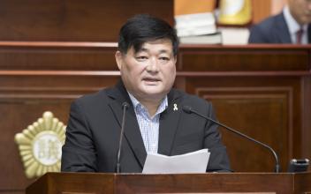 김성곤 시의원 “행정은 속도전” 주문