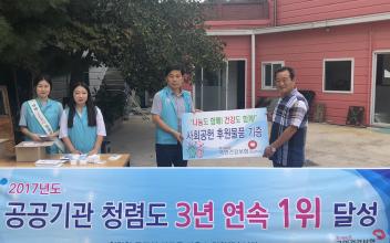 건강보험 군산지사, 청렴실천 서군산무료급식소 봉사활동
