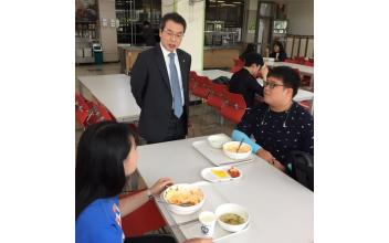 학생들에 1000원으로 아침밥 제공하는 군산대