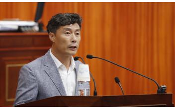 김경식 시의원 5분 발언 - 재해대책 미흡 질타 저류조 관리 점검 철저 요구