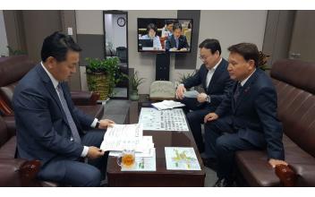 강임준 군산시장, 국가예산 확보 위해 연일 국회 방문