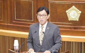 김중신 의원 5분 발언, 공공기관 새만금에 유치 촉구