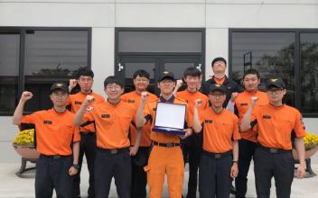 군산소방서, 의무소방원 전역식