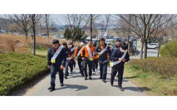 군산소방서, 산불 예방 캠페인