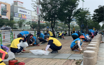 수송동, 하절기 가로환경 정비 