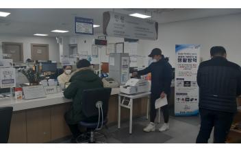 흥남동, 초고속 휴대폰 살균기 도입‘호응’
