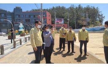 선유도해수욕장 개장 대비 사전 현장점검