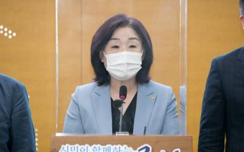심상정 의원 군산 방문