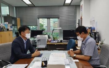 황철호 부시장, 국가예산 확보 건의