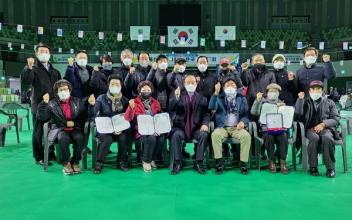 군산노인회 한궁팀, 울산광역시장배 전국한궁대회 선전