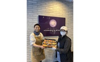 카페 메리그레이스, 조촌동 붕어빵 지원