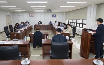 시의회 행정복지위원회 간담회 개최