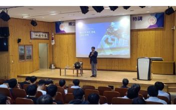군산대 이장호 총장, 전주동암고등학교 특별강연