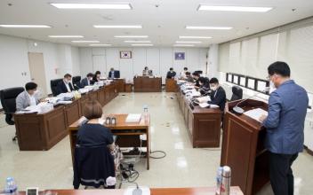 군산시의회, 2022년 제2회 추가경정 예산안 예결위 심의 돌입