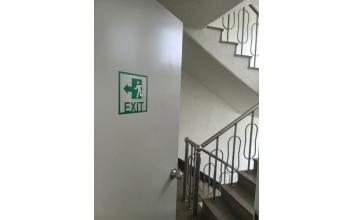 군산소방서, 비상구 안전관리 홍보