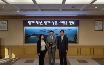 문승우 의원, 미 텍사스국제리더십재단 감사패 수상
