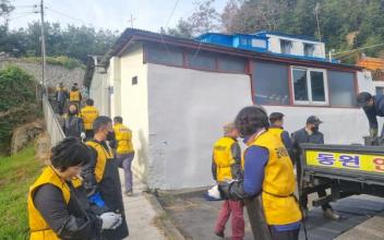 군사랑봉사단, 연탄 봉사 ‘이웃 사랑’ 실천