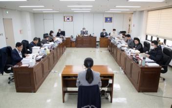 군산시의회, 내년 본예산 최종 결정