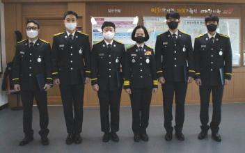 군산소방서, 신규 소방공무원 임용장 수여