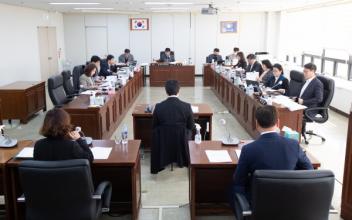 시의회 행복위, 제254회 임시회 간담회