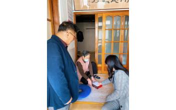 중앙동, 독거노인 영양제 지원사업