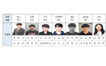 7개 분야 우수 ‘청소년상’ 수상자 선정