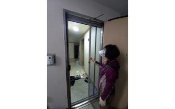 나운1동, 방충망 설치사업 실시