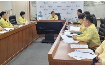군산시, 집중호우 대비 예찰 활동 총력
