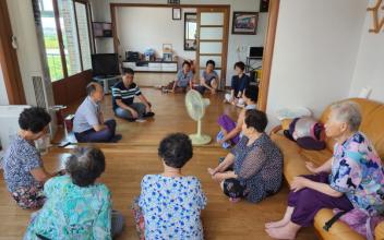 옥구읍, 무더위쉼터 경로당 현장방문