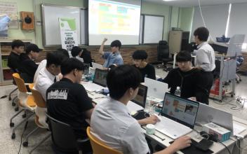 군산상일고, ‘나만의 얼굴인식 AI로봇 만들기’