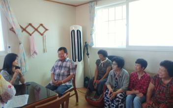 군산시 옥서면, 무더위쉼터 현장 방문 점검