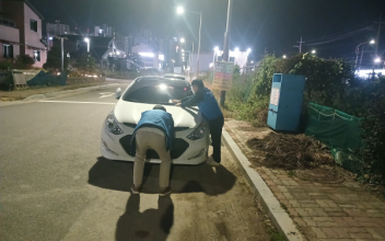 군산시, 일제정리기간 체납차량 번호판 야간영치 단속