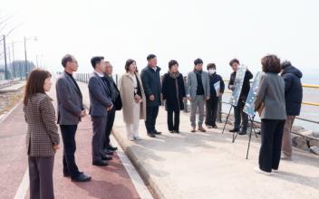 군산시의회 경제건설위원회, 주요 사업 현장 방문