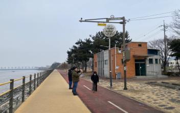 군산시, 내흥동 해안 산책로‘스마트 안전벨트’구축