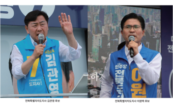 (6·3지방선거-뉴스초점) 무소속 김관영의 ‘당락’, 사전 투표가 결정 