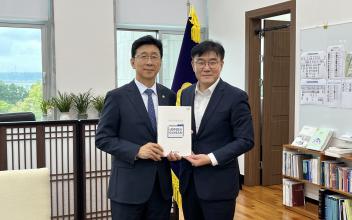 김재준 군산시장, 국회 찾아 2027년 국가예산 확보 총력